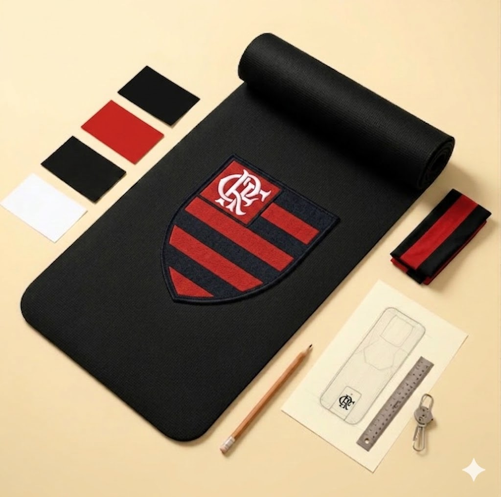 Edição colaborativa Yogateria × Flamengo